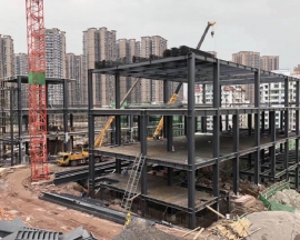 尹朝社社区钢结构项目